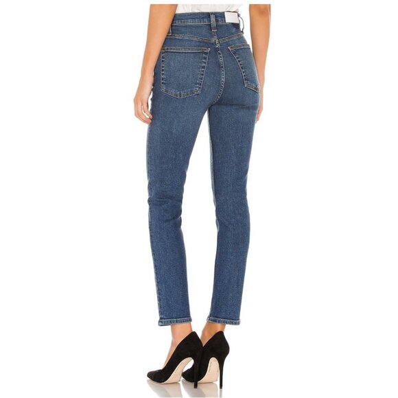 RE/DONE High Rise Ankle Crop - Picture 2 of 11